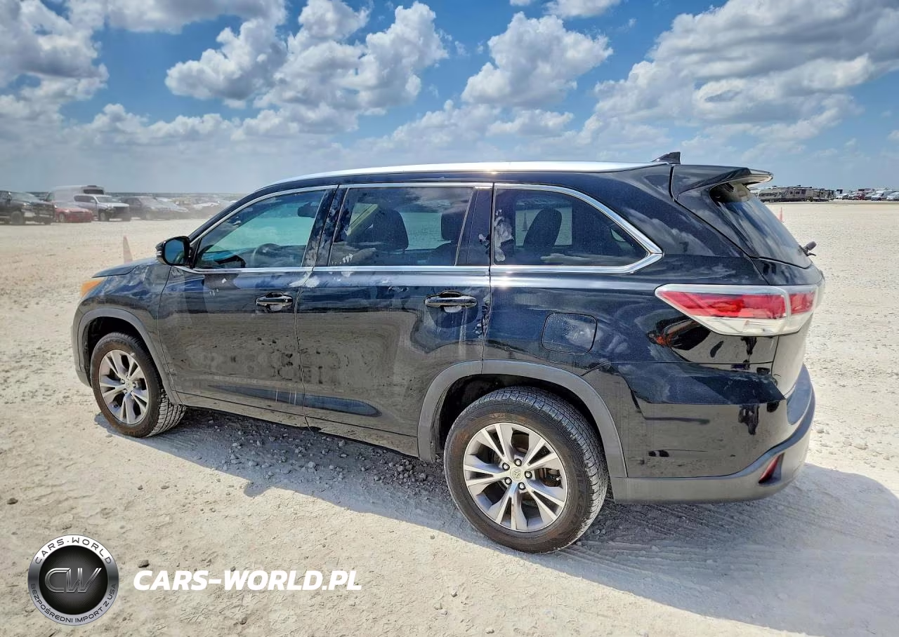 2014 Toyota Highlander Xle VIN:5TDKKRFH4ES035018 - 2