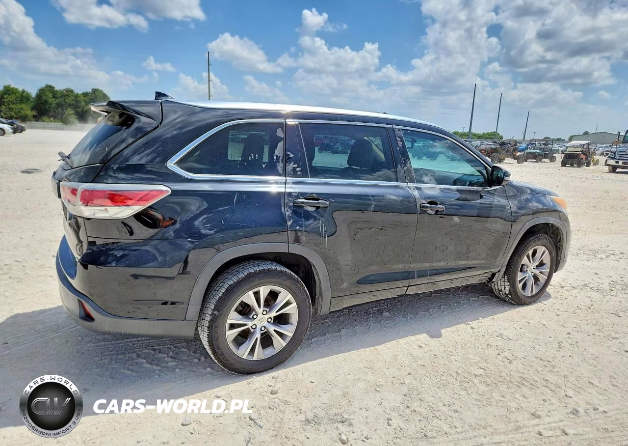2014 Toyota Highlander Xle VIN:5TDKKRFH4ES035018 - 3