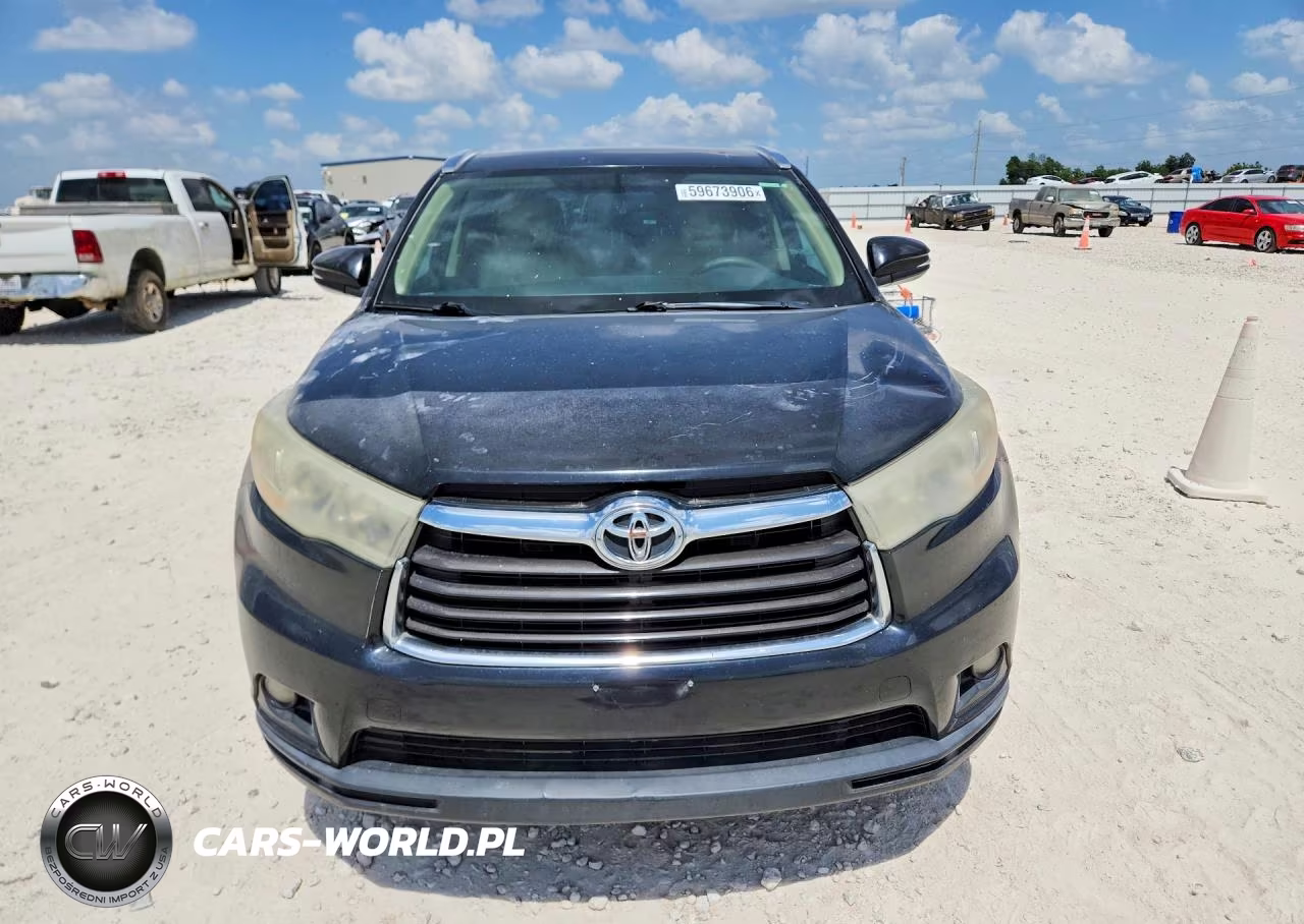 2014 Toyota Highlander Xle VIN:5TDKKRFH4ES035018 - 5