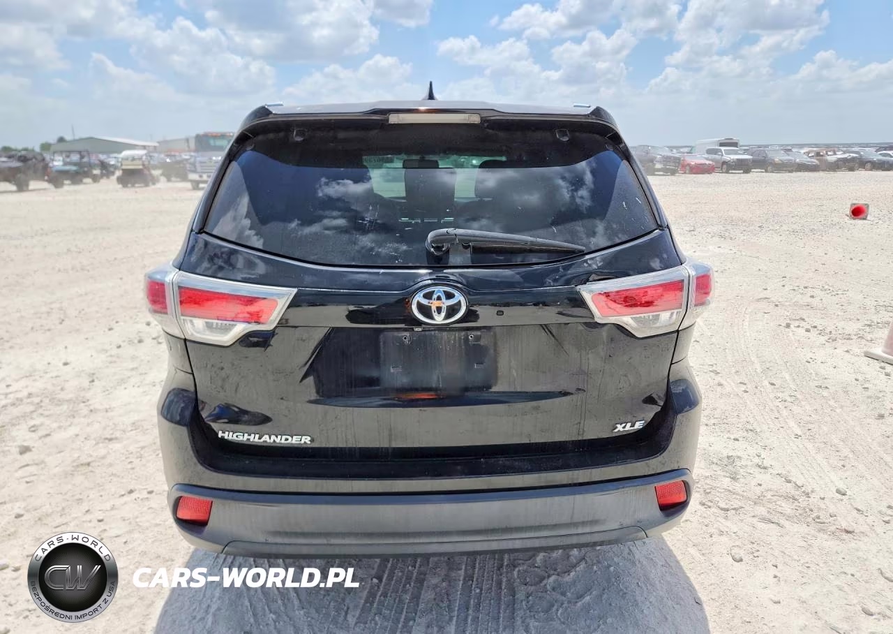 2014 Toyota Highlander Xle VIN:5TDKKRFH4ES035018 - 6