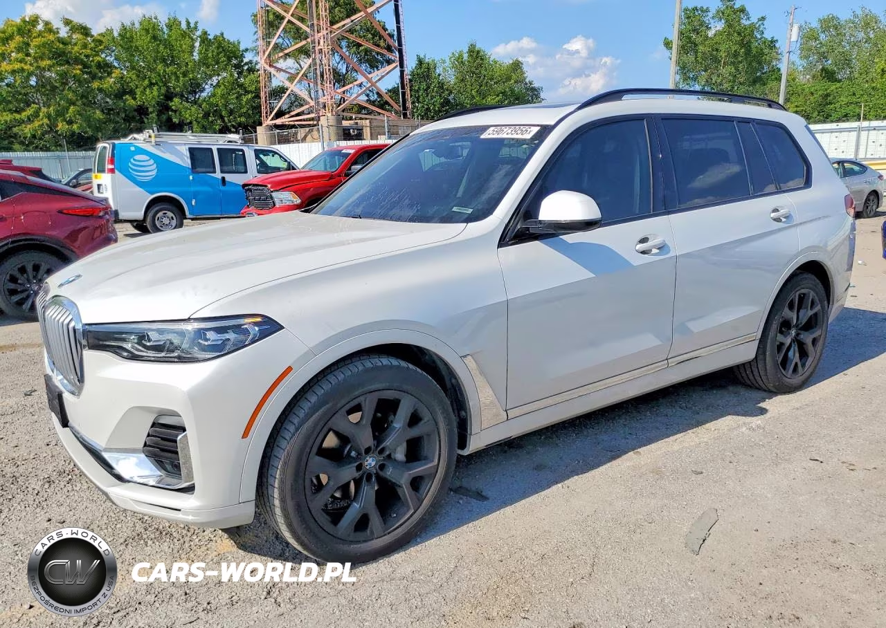 2022 BMW X7 xDrive40I VIN:5UXCW2C01N9L87856 - 1