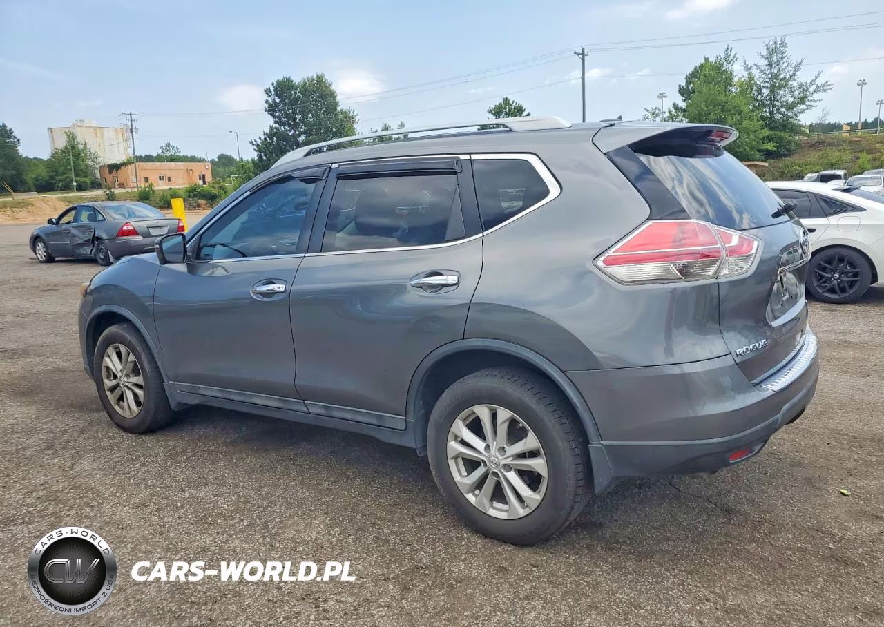 2015 Nissan Rogue Sv VIN:5N1AT2MV6FC909702 - 2