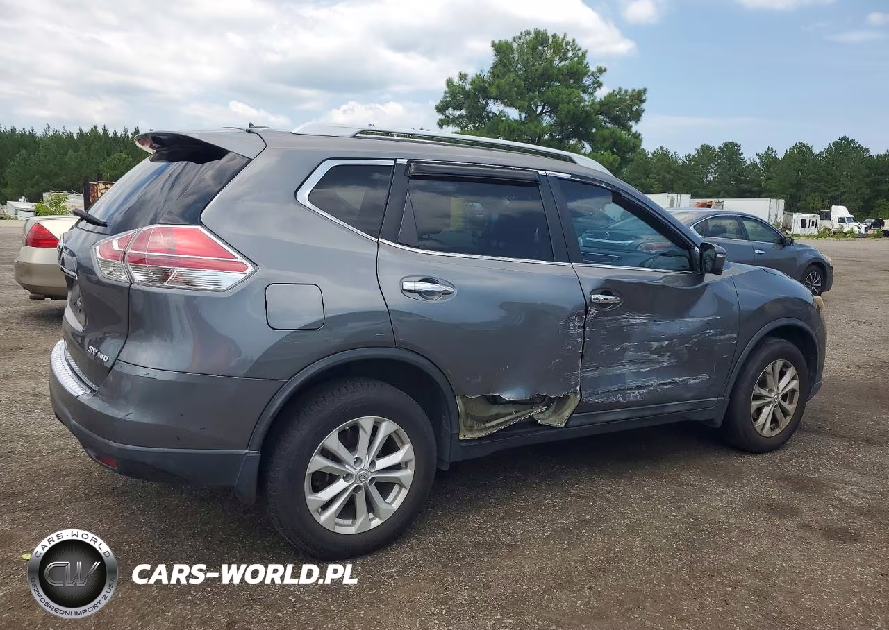 2015 Nissan Rogue Sv VIN:5N1AT2MV6FC909702 - 3