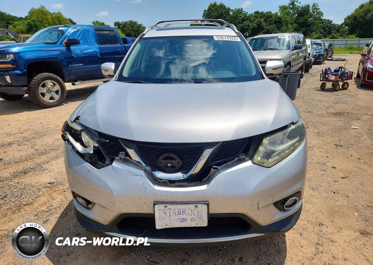 2016 Nissan Rogue Sl VIN:5N1AT2MT3GC850723 - 5