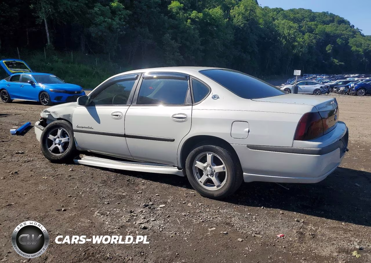2003 Chevrolet Impala Ls VIN:2G1WH52K939183352 - 2