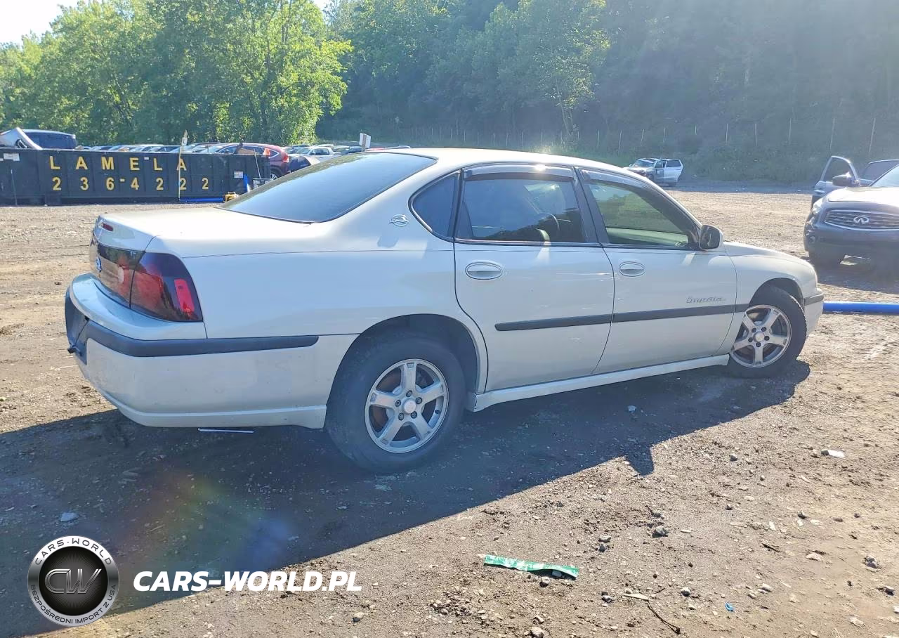2003 Chevrolet Impala Ls VIN:2G1WH52K939183352 - 3