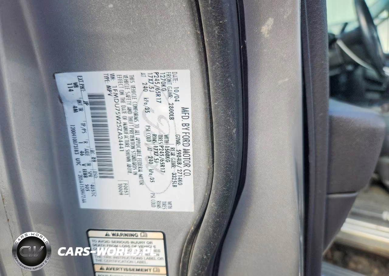 2005 Ford Explorer Limited VIN:1FMDU75W25ZA24441 - 13