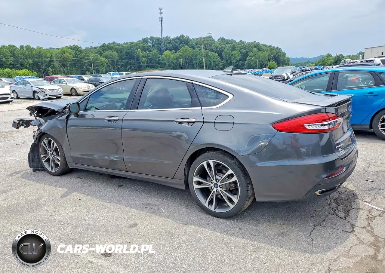 2020 Ford Fusion Titanium VIN:3FA6P0K99LR257587 - 2
