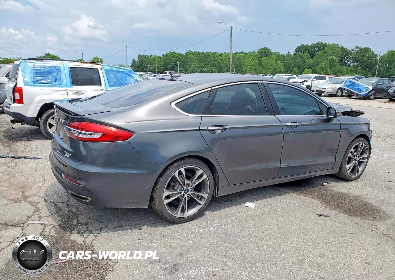 2020 Ford Fusion Titanium VIN:3FA6P0K99LR257587 - 3