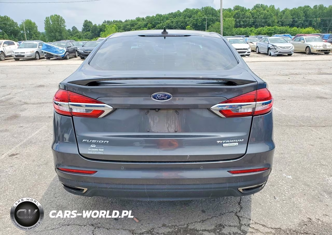 2020 Ford Fusion Titanium VIN:3FA6P0K99LR257587 - 6