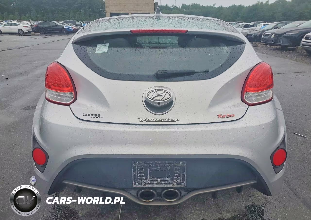 2016 Hyundai Veloster Turbo VIN:KMHTC6AE3GU290024 - 6