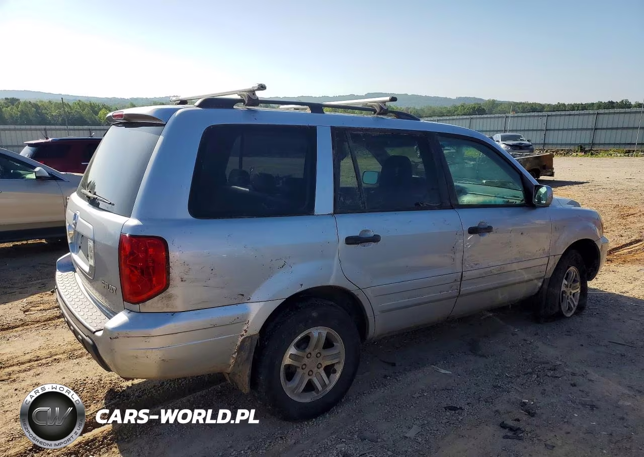 2003 Honda Pilot Exl VIN:2HKYF18633H600230 - 3