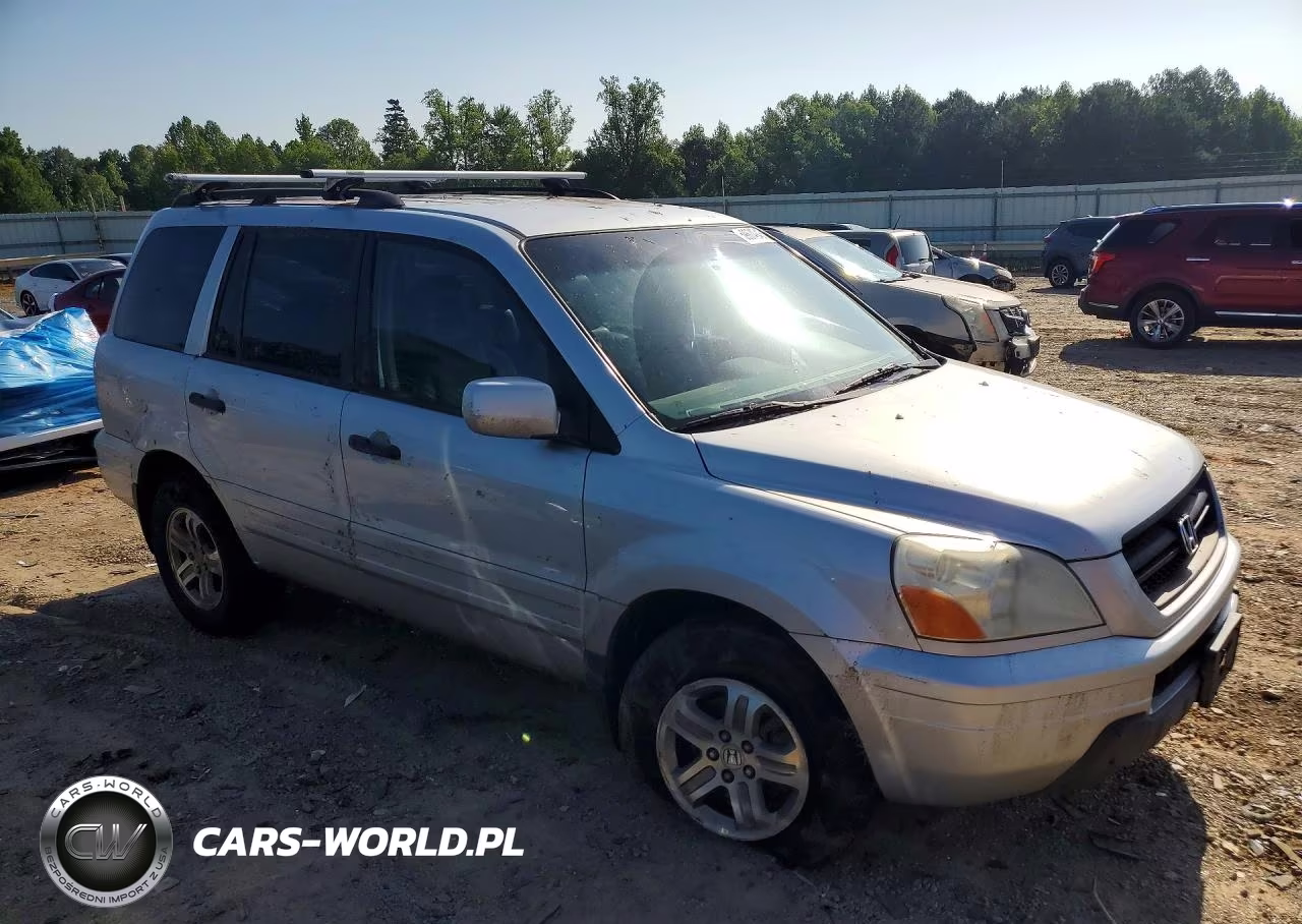 2003 Honda Pilot Exl VIN:2HKYF18633H600230 - 4