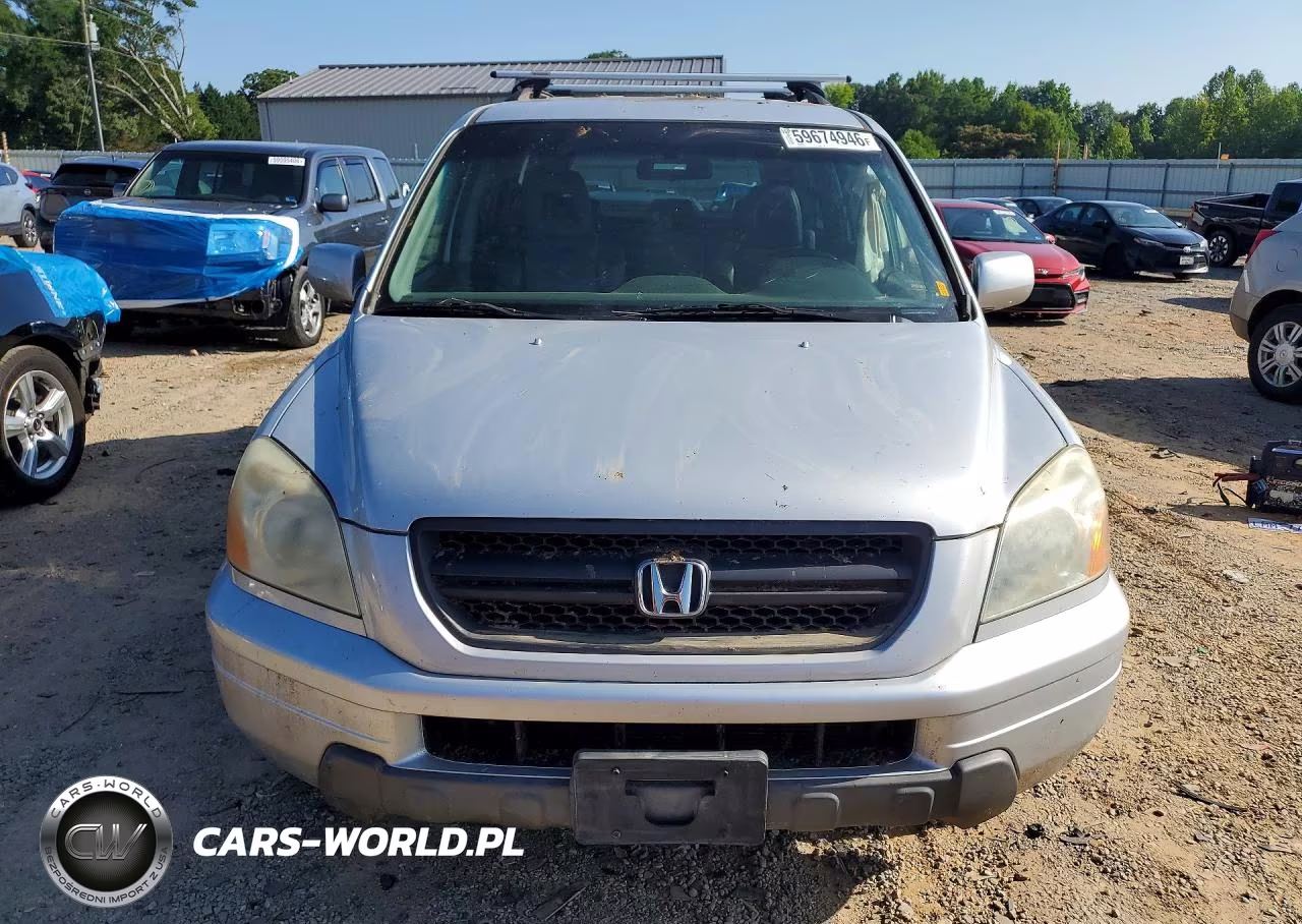 2003 Honda Pilot Exl VIN:2HKYF18633H600230 - 5