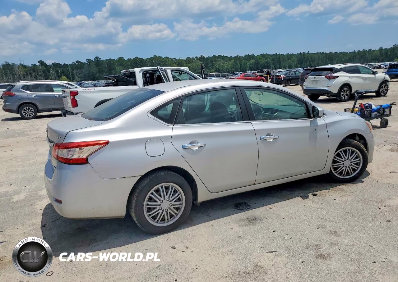 2014 Nissan Sentra S VIN:3N1AB7AP8EL672694 - 3