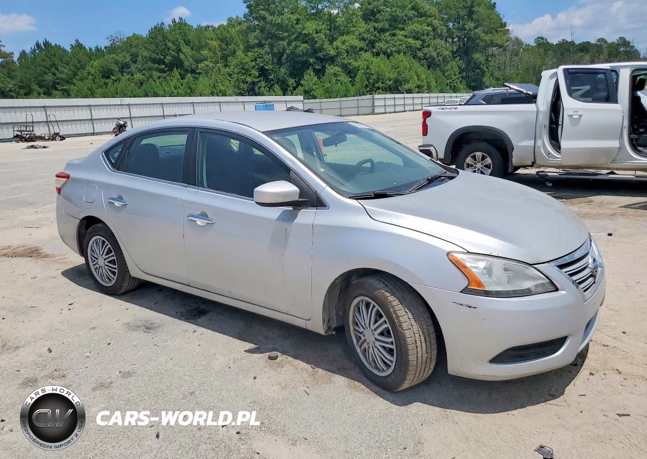 2014 Nissan Sentra S VIN:3N1AB7AP8EL672694 - 4