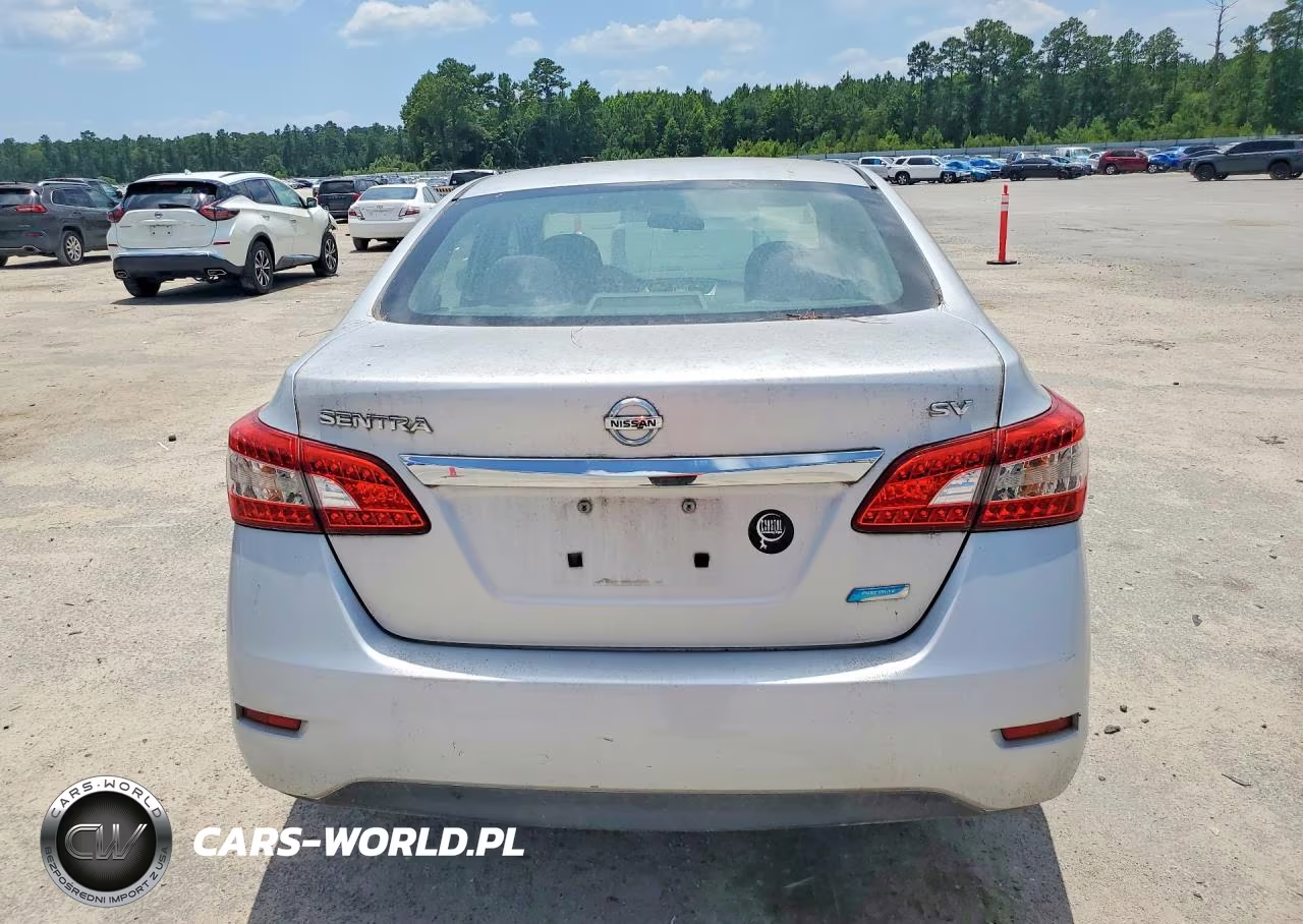 2014 Nissan Sentra S VIN:3N1AB7AP8EL672694 - 6