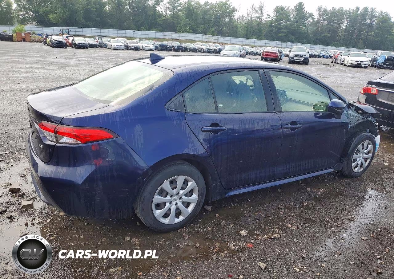 2021 Toyota Corolla Le VIN:JTDEPMAE5MJ174052 - 3