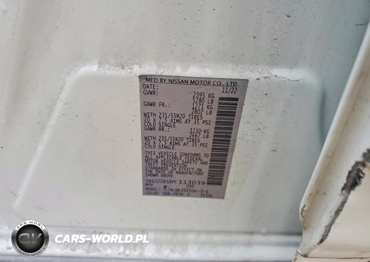 2023 Nissan Murano Sv VIN:5N1AZ2BS8PC113039 - 13
