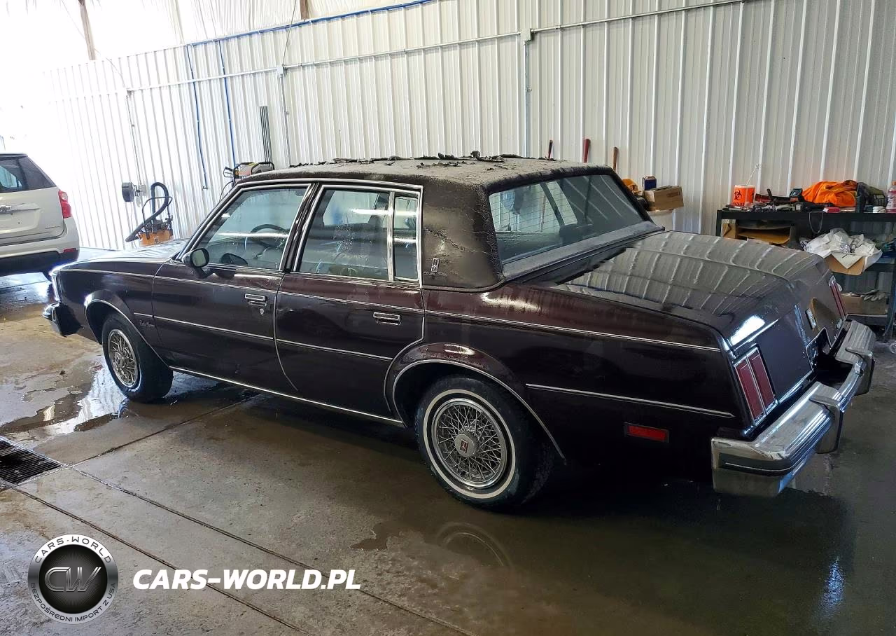 1987 Oldsmobile Cutlass Supreme VIN:1G3GR51A4HR315786 - 2