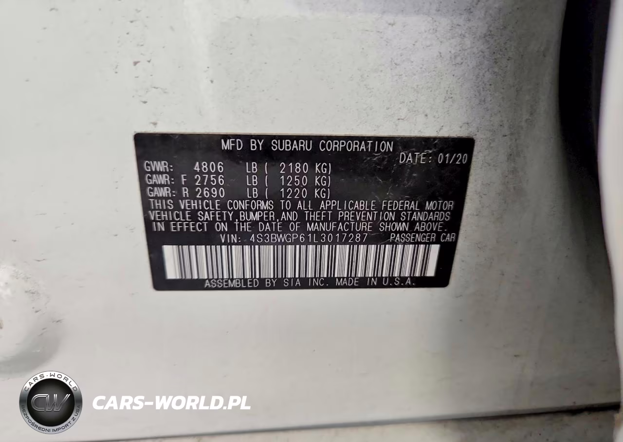2020 Subaru Legacy Touring Xt VIN:4S3BWGP61L3017287 - 12