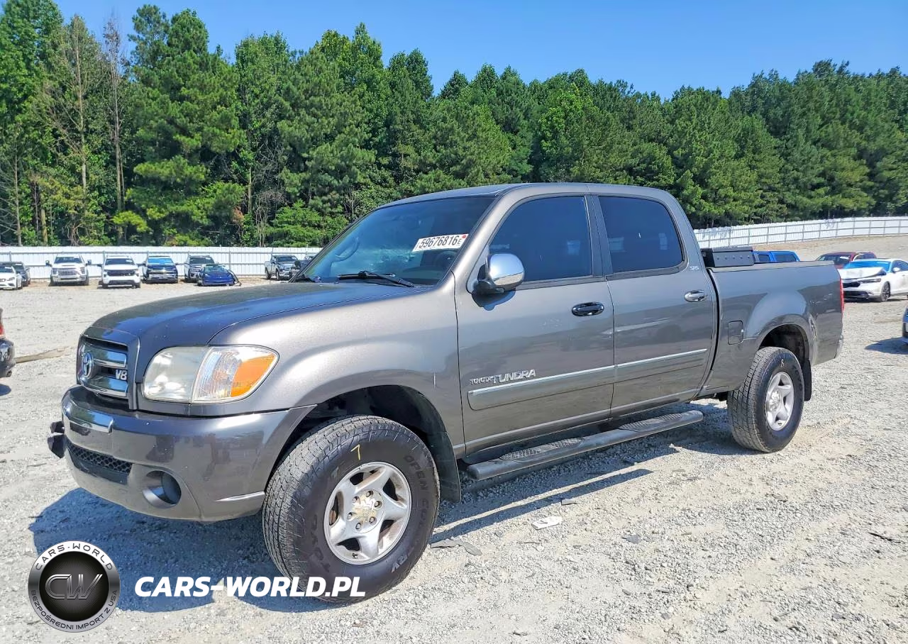 2005 Toyota Tundra Double Cab Sr VIN:5TBET34105S465232 - 1
