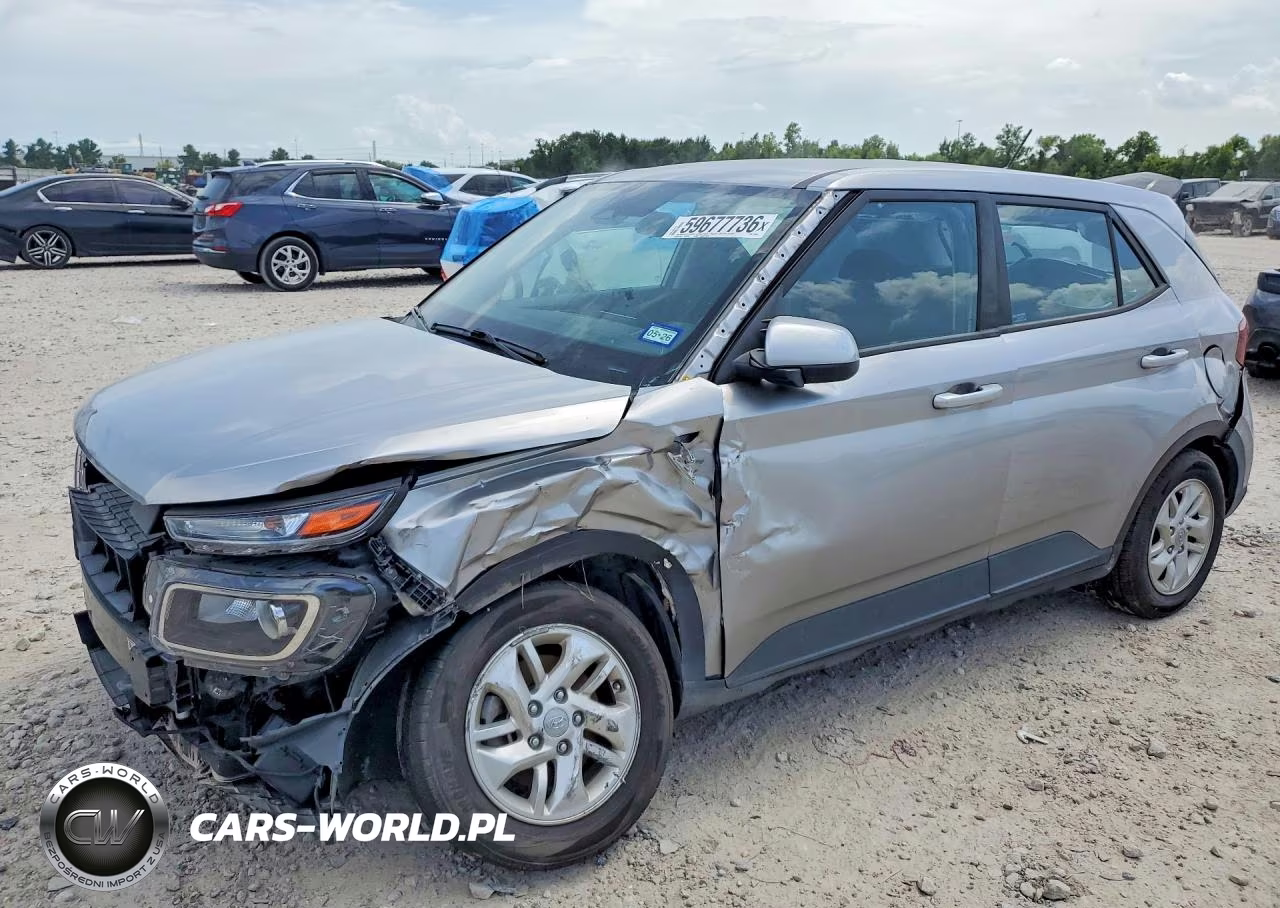 2023 Hyundai Venue Se VIN:KMHRB8A36PU254061 - 1