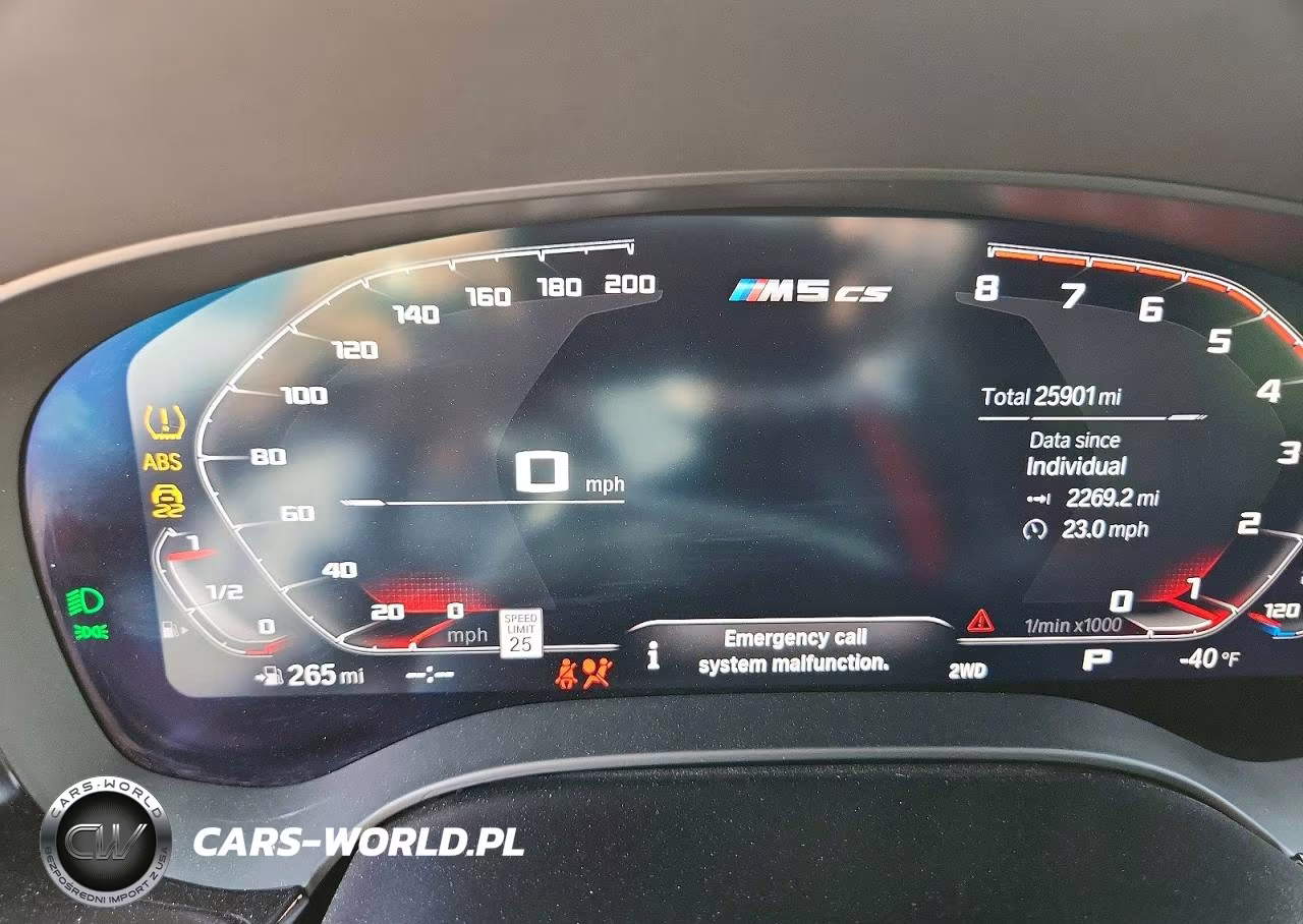2022 BMW M5 Cs VIN:WBS73CH03NCK24583 - 9