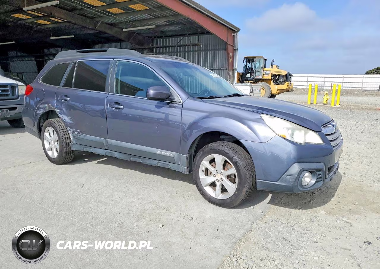 2014 Subaru Outback 2.5I Premium VIN:4S4BRBCC2E3315416 - 4