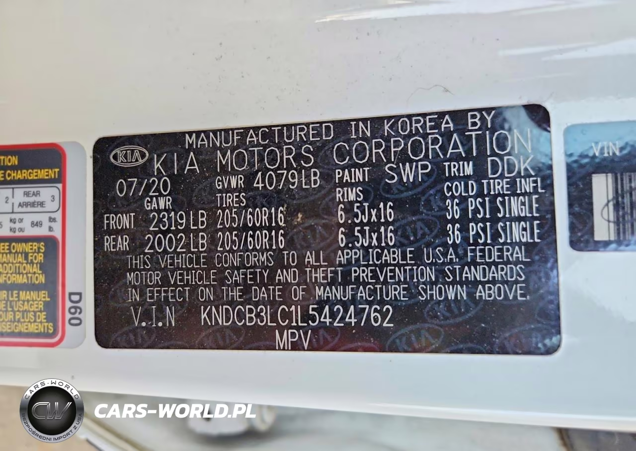 2020 Kia Niro Lx VIN:KNDCB3LC1L5424762 - 13