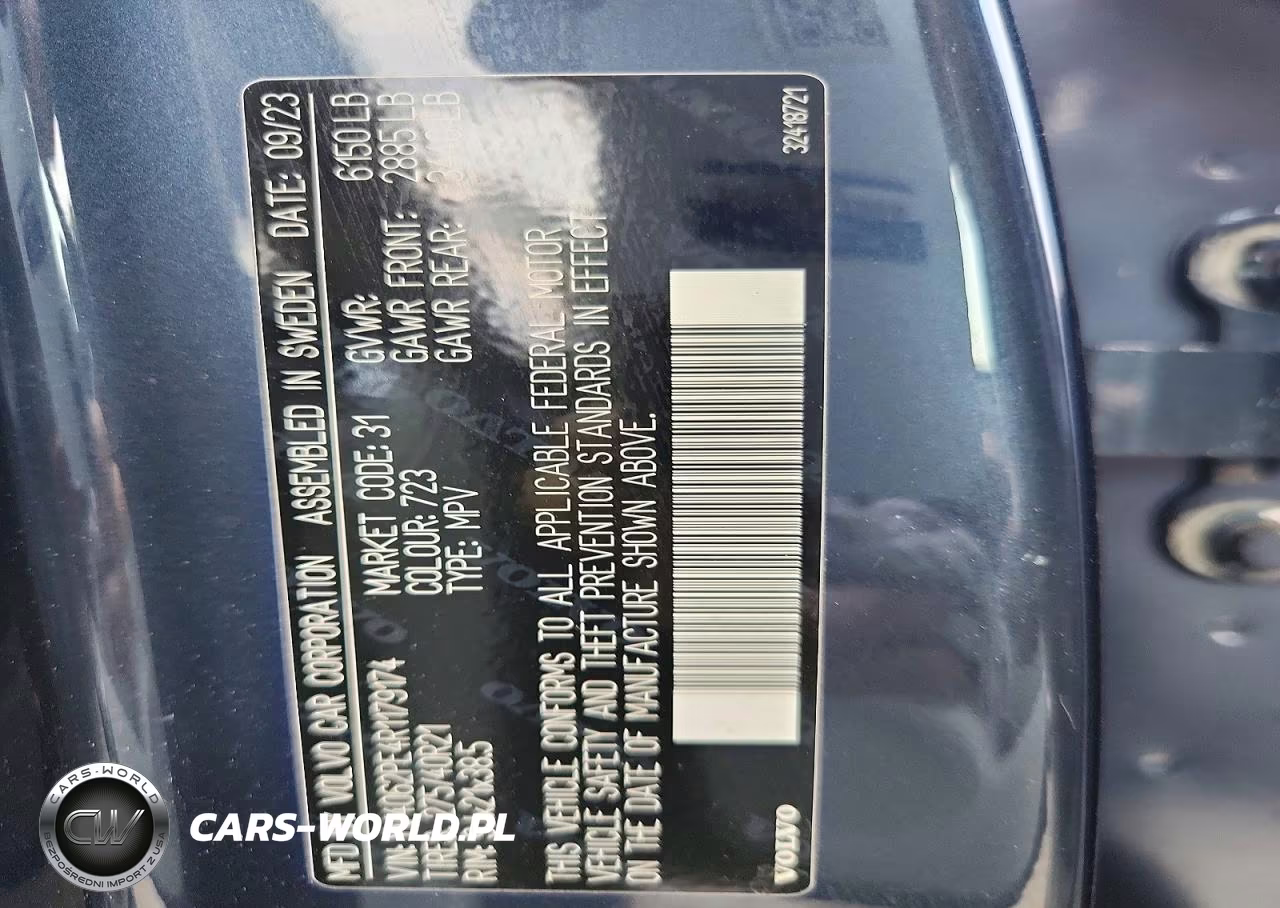 2024 Volvo Xc90 Plus VIN:YV4062PE4R1179174 - 13