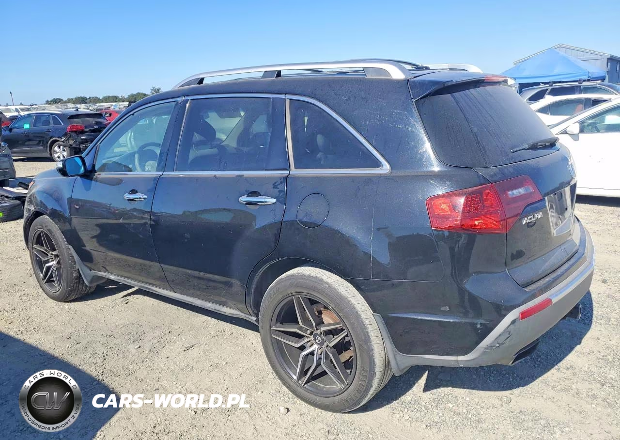 2012 Acura Mdx VIN:2HNYD2H27CH519520 - 2