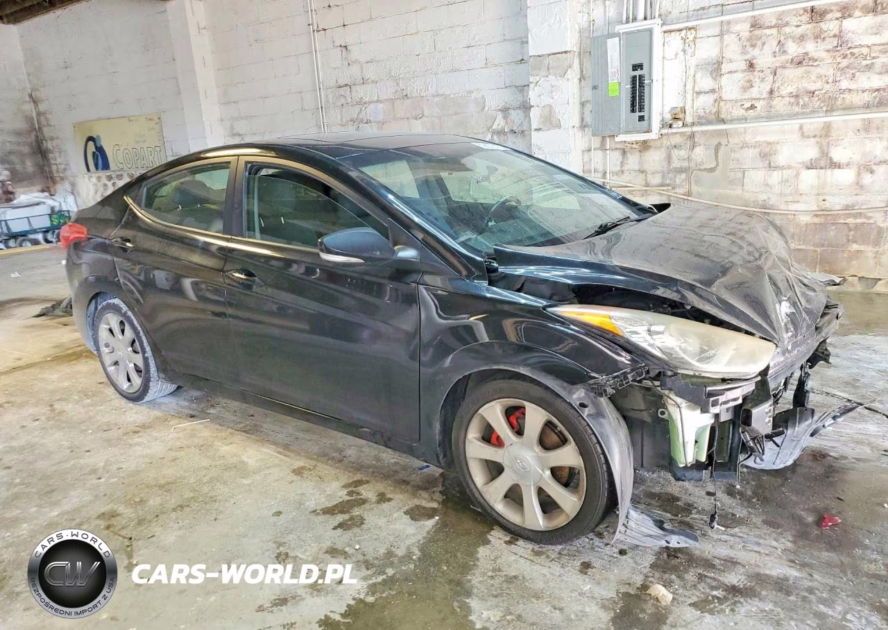 2011 Hyundai Elantra Limited VIN:5NPDH4AE8BH049268 - 4