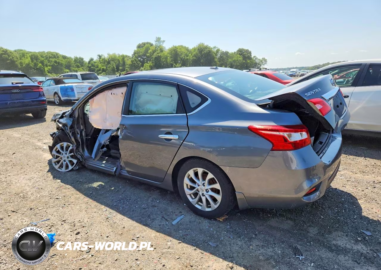 2018 Nissan Sentra Sv VIN:3N1AB7AP3JY210850 - 2