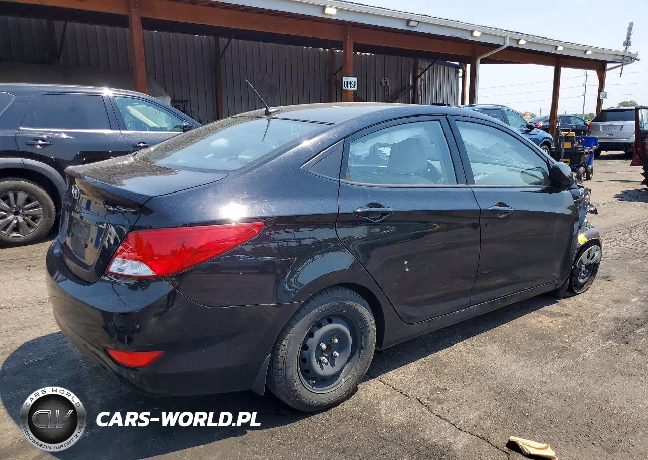 2015 Hyundai Accent Gls VIN:KMHCT4AE4FU922841 - 3