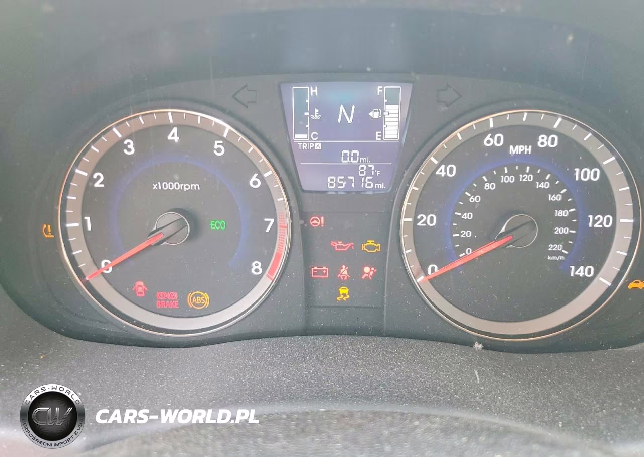 2015 Hyundai Accent Gls VIN:KMHCT4AE4FU922841 - 9