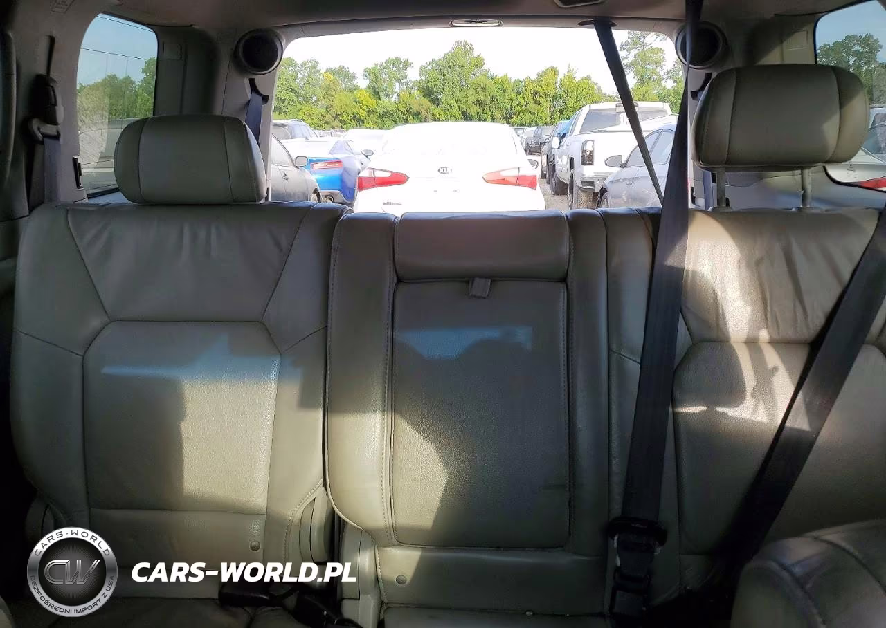 2010 Honda Pilot Exl VIN:5FNYF3H67AB014587 - 10