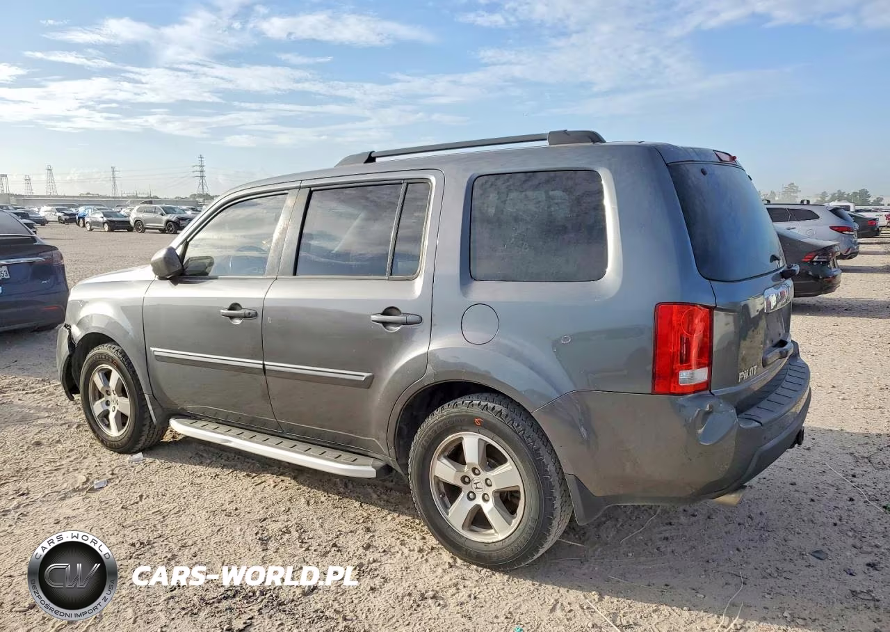2010 Honda Pilot Exl VIN:5FNYF3H67AB014587 - 2