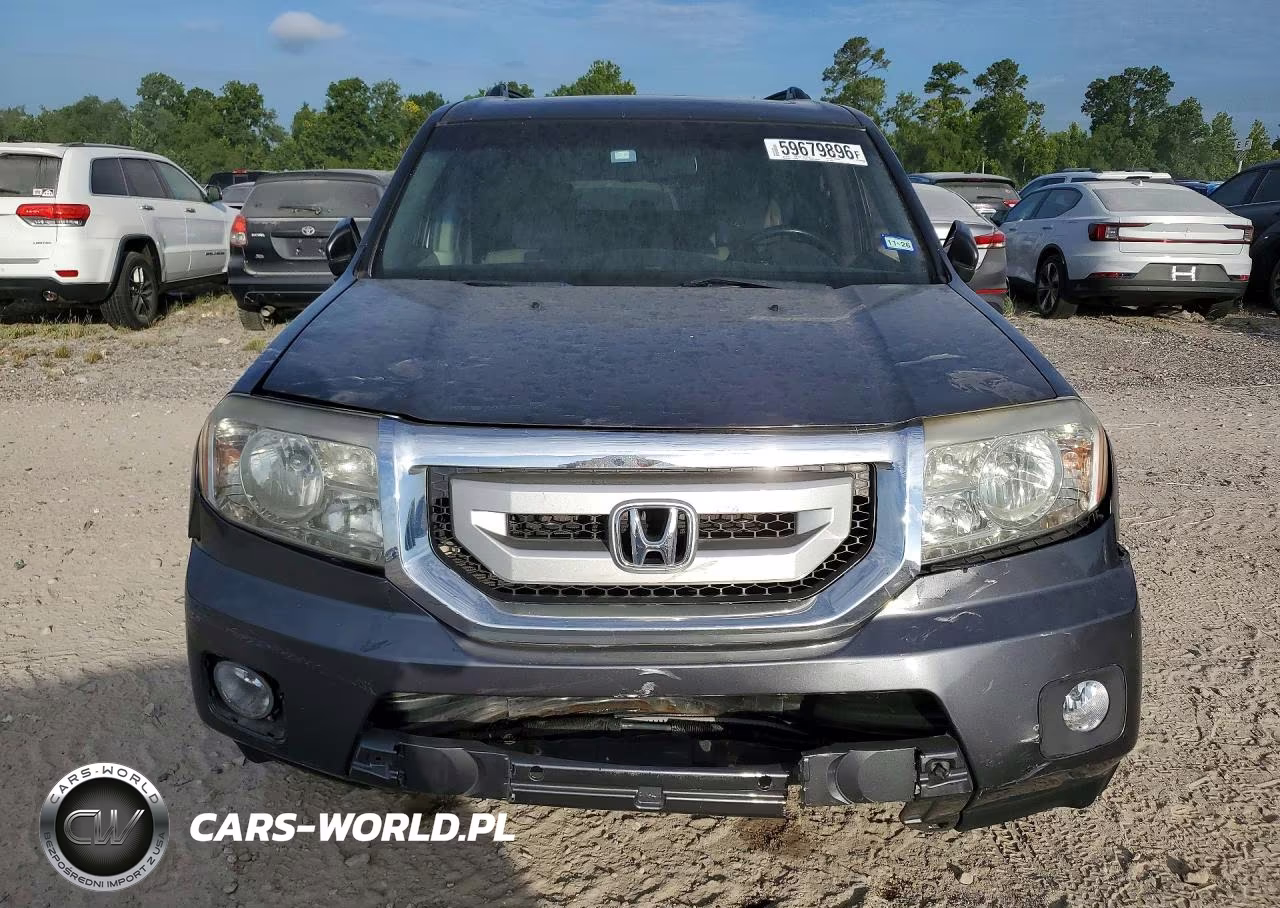 2010 Honda Pilot Exl VIN:5FNYF3H67AB014587 - 5