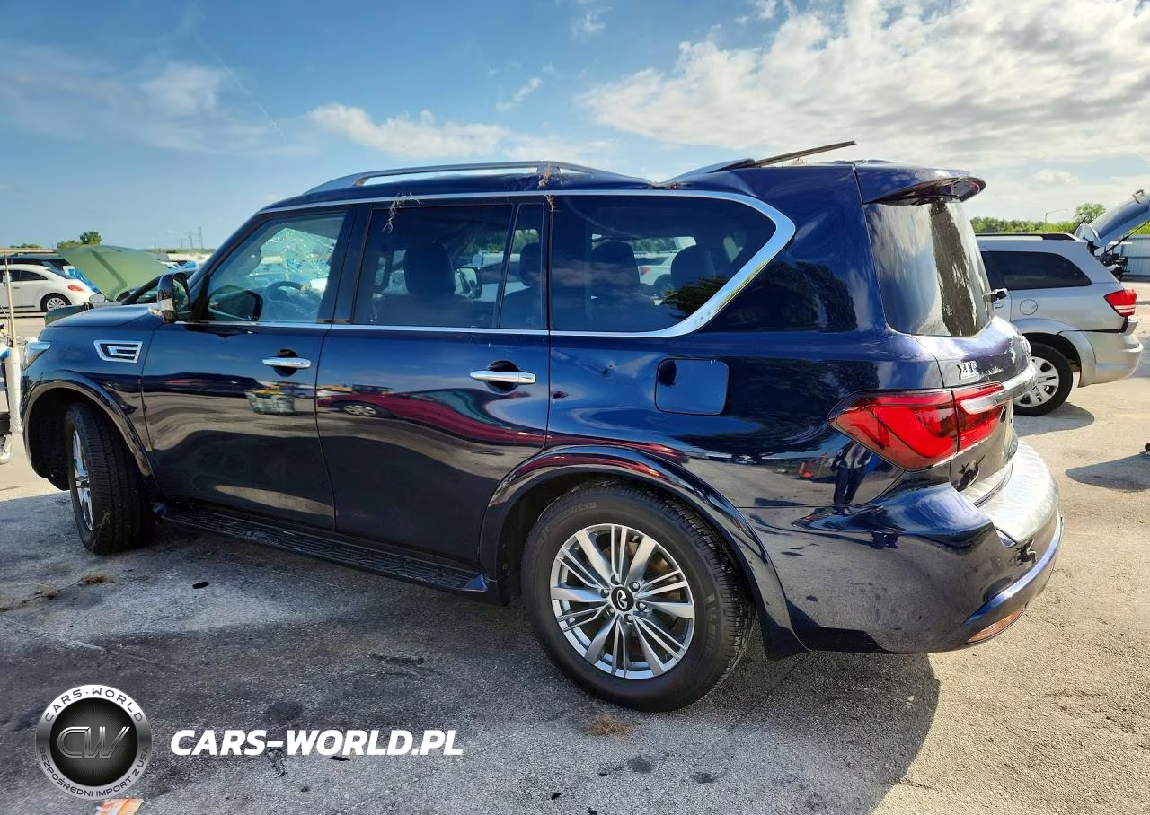 2022 Infiniti Qx80 Luxe VIN:JN8AZ2AF0N9740924 - 2