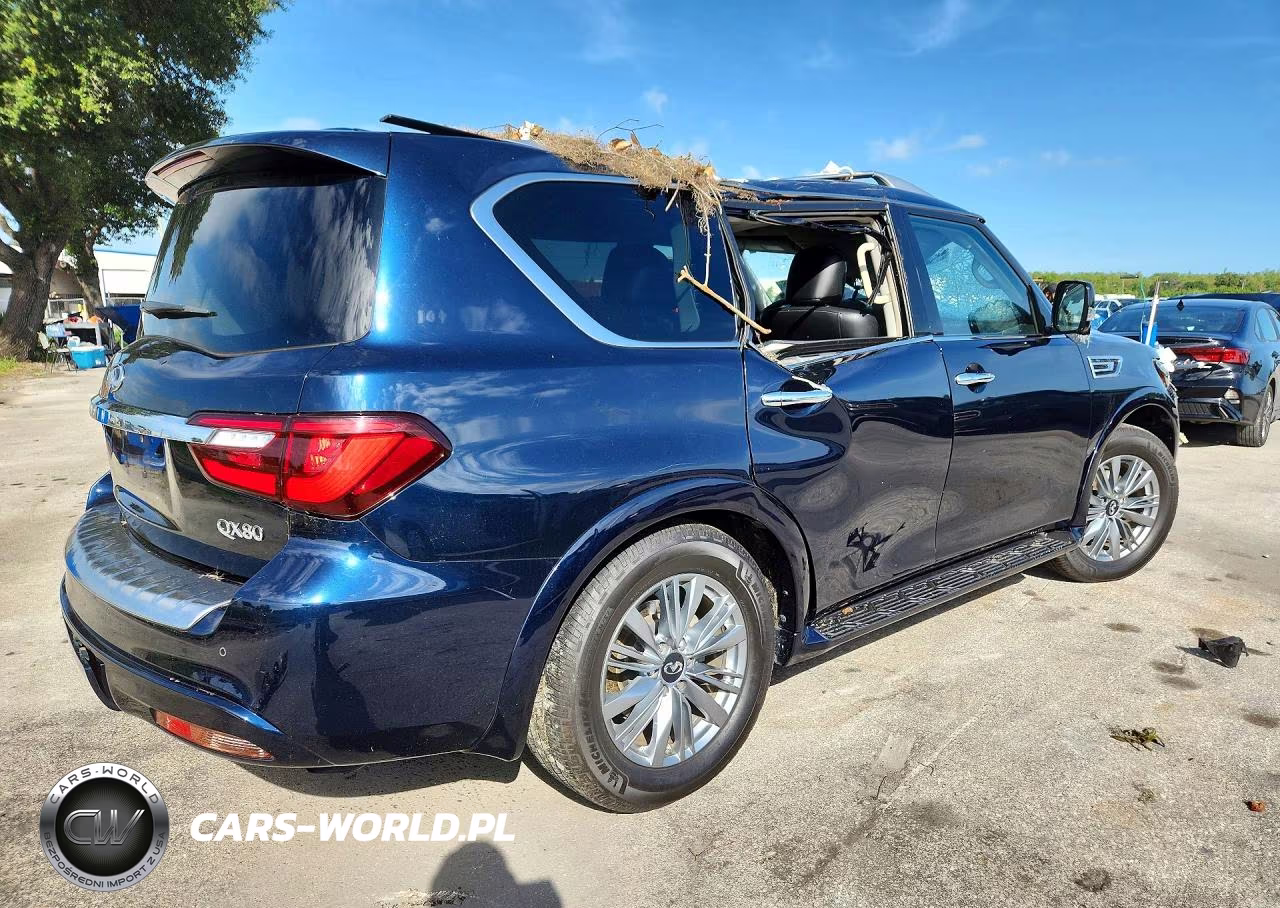 2022 Infiniti Qx80 Luxe VIN:JN8AZ2AF0N9740924 - 3