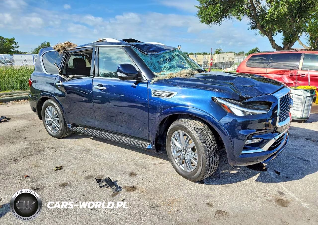 2022 Infiniti Qx80 Luxe VIN:JN8AZ2AF0N9740924 - 4
