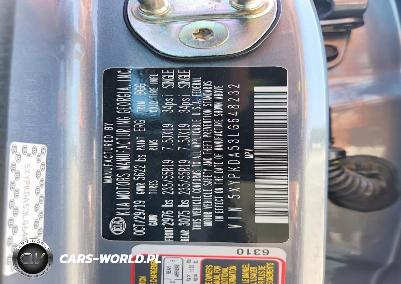 2020 Kia Sorento Sx VIN:5XYPKDA53LG648232 - 13