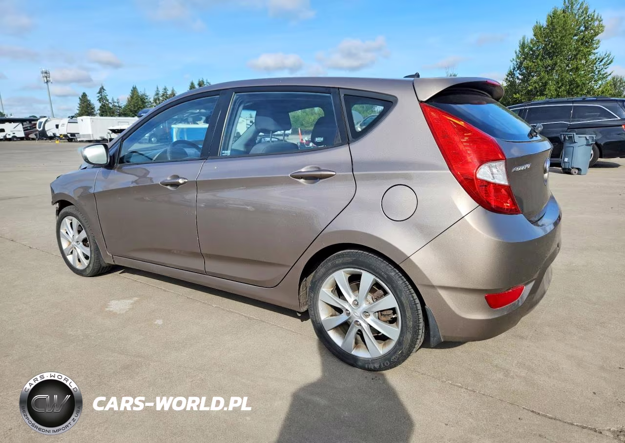 2012 Hyundai Accent Se VIN:KMHCU5AE4CU053687 - 2