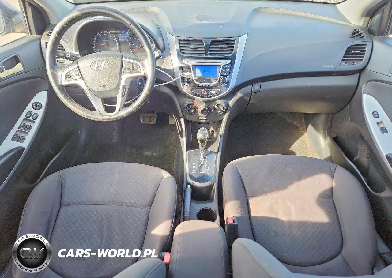 2012 Hyundai Accent Se VIN:KMHCU5AE4CU053687 - 8