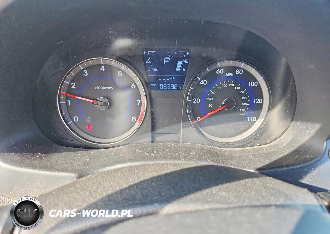 2012 Hyundai Accent Se VIN:KMHCU5AE4CU053687 - 9