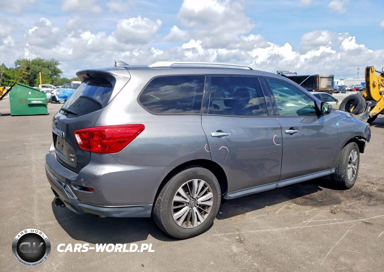 2019 Nissan Pathfinder Sv VIN:5N1DR2MM6KC587964 - 3