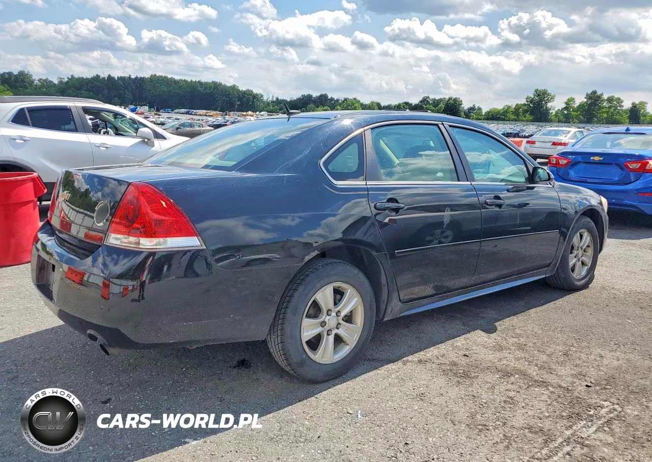 2012 Chevrolet Impala Ls VIN:2G1WF5E39C1276977 - 3