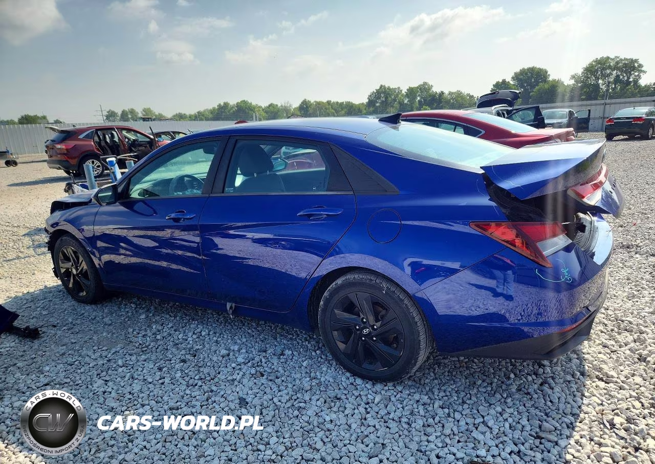 2021 Hyundai Elantra Sel VIN:5NPLM4AG7MH029427 - 2
