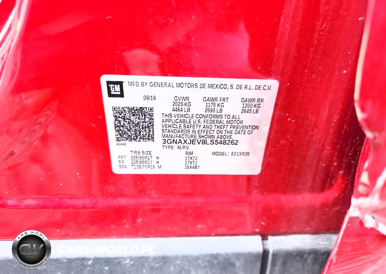 2020 Chevrolet Equinox Lt VIN:3GNAXJEV8LS548262 - 12